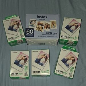 Fujifilm Instax Mini Instant Film Pack - Green and White